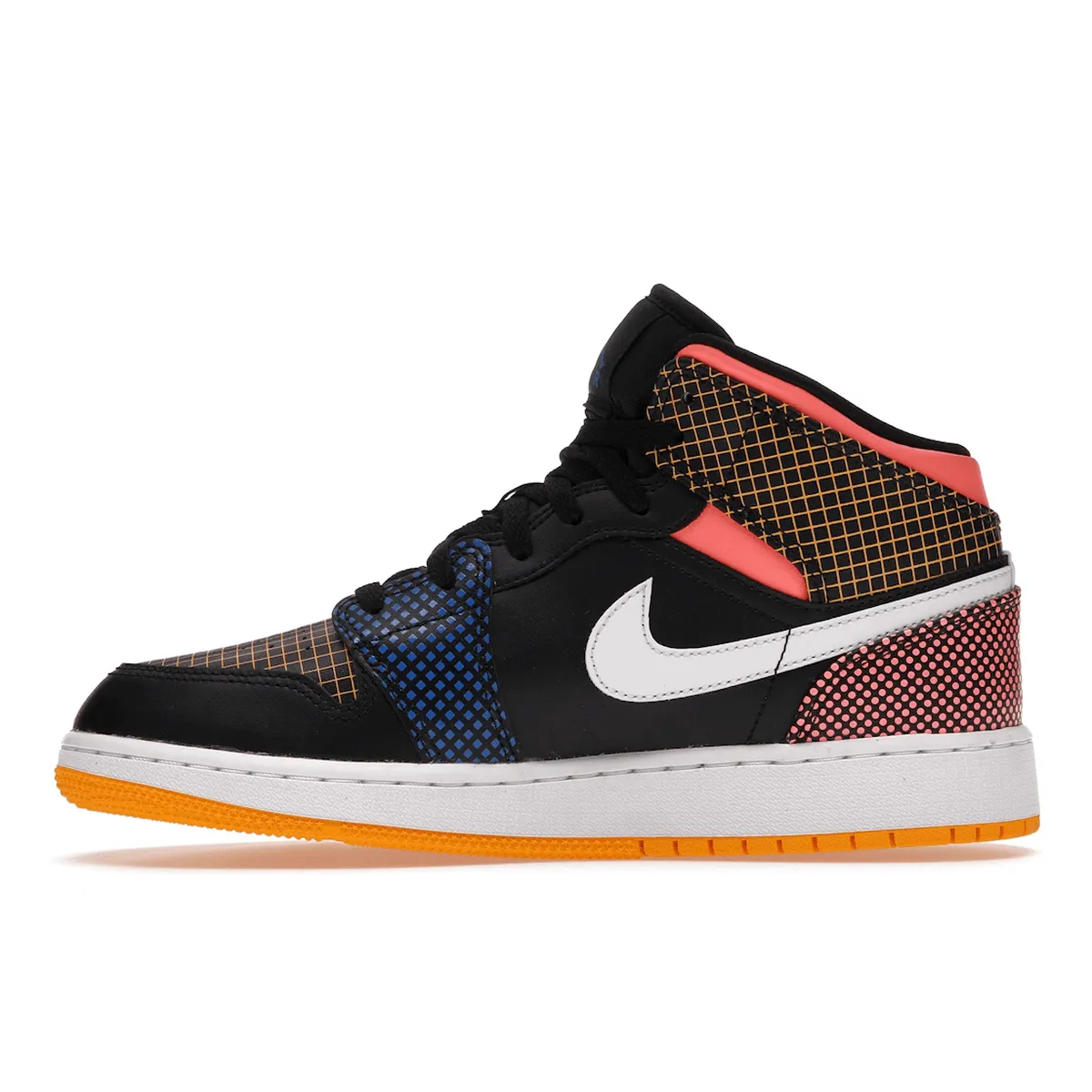 Anti Friction Air Jordan 1 Mid MMD Multi-Color Grid