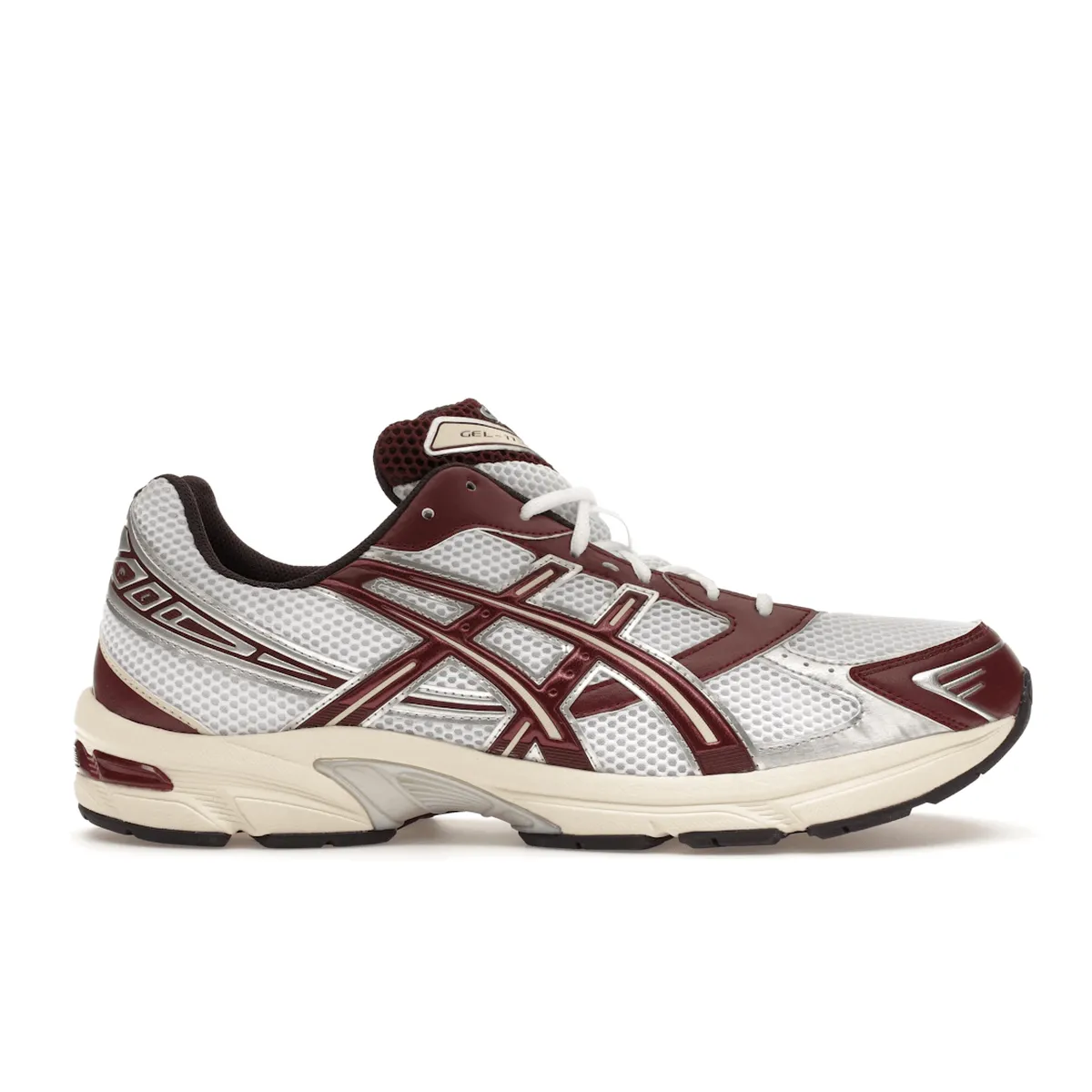 ASICS Gel-1130 White Maroon Banner Foam-Balance