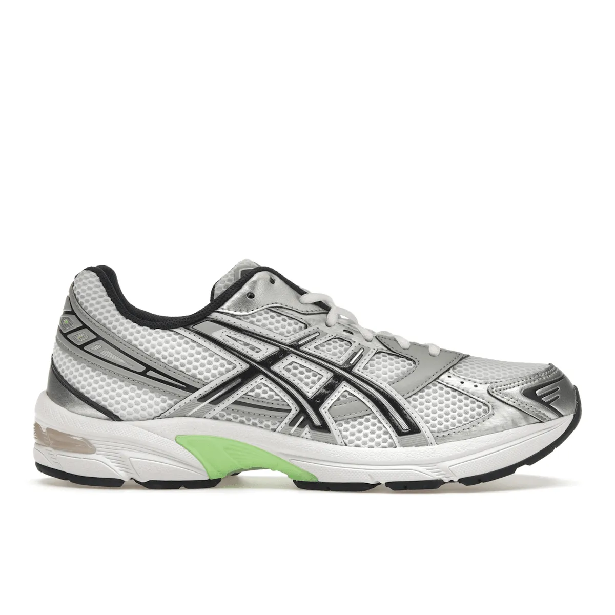 ASICS Gel-1130 White Mid Grey Lime Green Secure fit