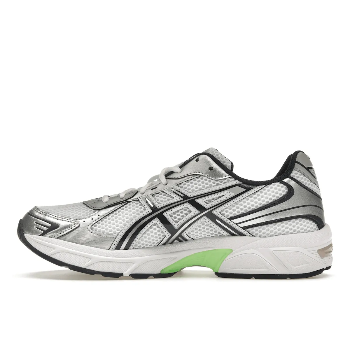 ASICS Gel-1130 White Mid Grey Lime Green Secure fit
