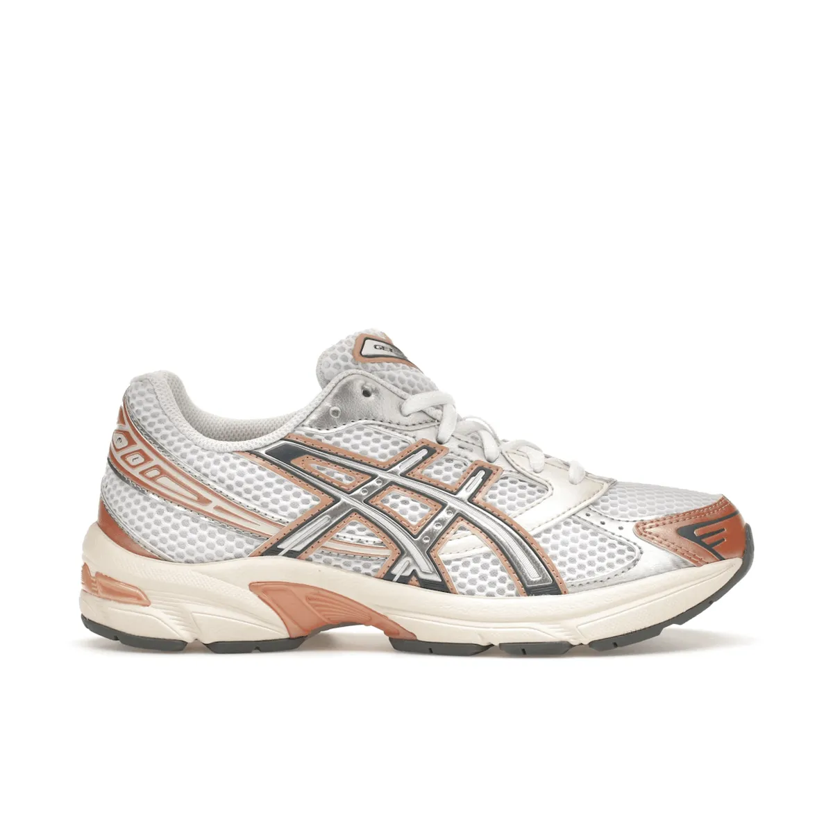 ASICS Gel-1130 White Pure Silver Bronze Hero Walk