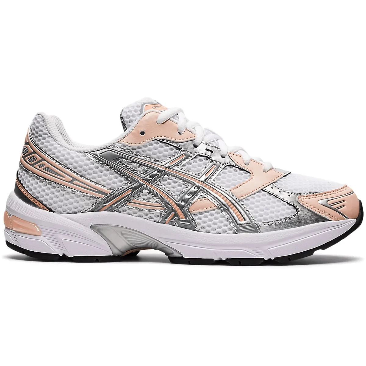 ASICS Gel-1130 White Pure Silver Peach Satin Glow Step Free