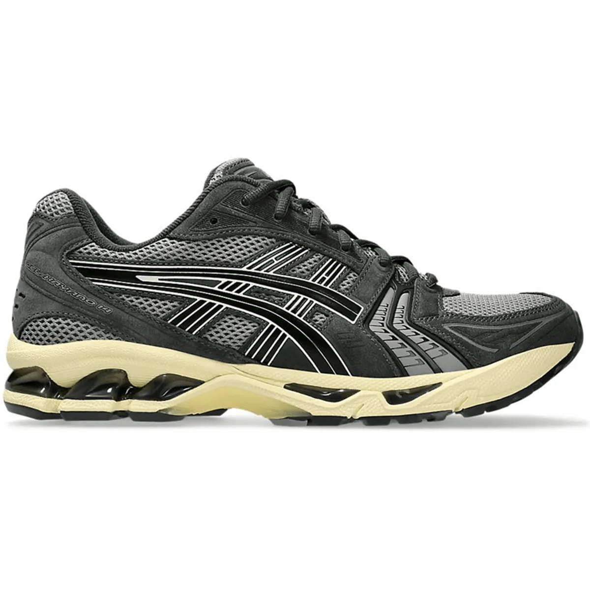 ASICS Gel-Kayano 14 Clay Grey Black Flex-Core