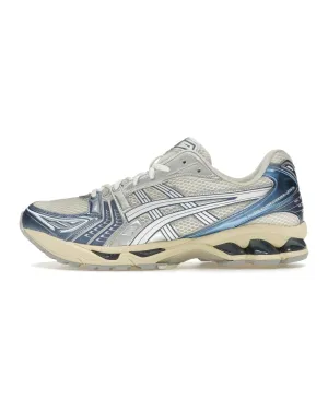 ASICS Gel-Kayano 14 Cream Metallic Blue Performance Use