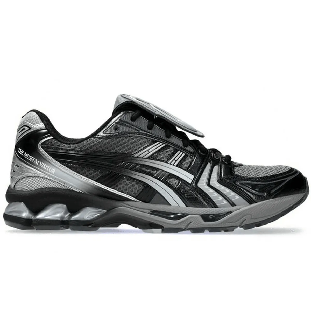 ASICS Gel-Kayano 14 The Museum Visitor Black Grey Bounce-Flex