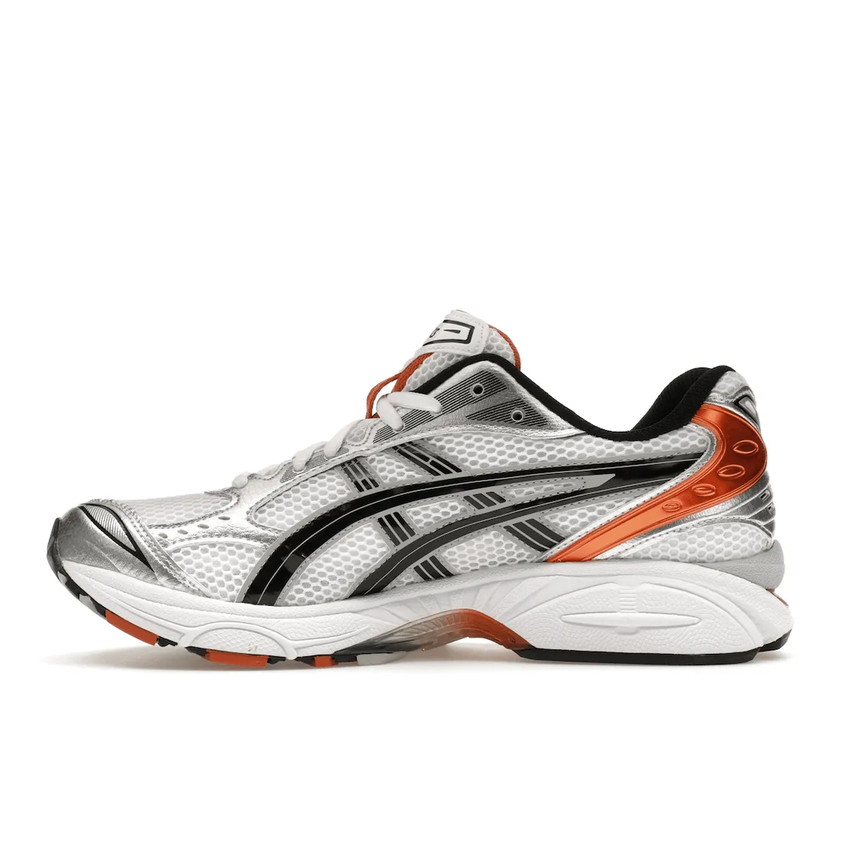 ASICS Gel-Kayano 14 White Piquant Orange Extra-Traction