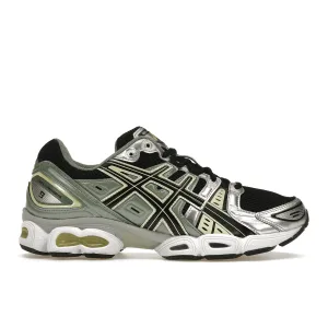 Vital Step ASICS Gel-Nimbus 9 Black Green Yellow Silver