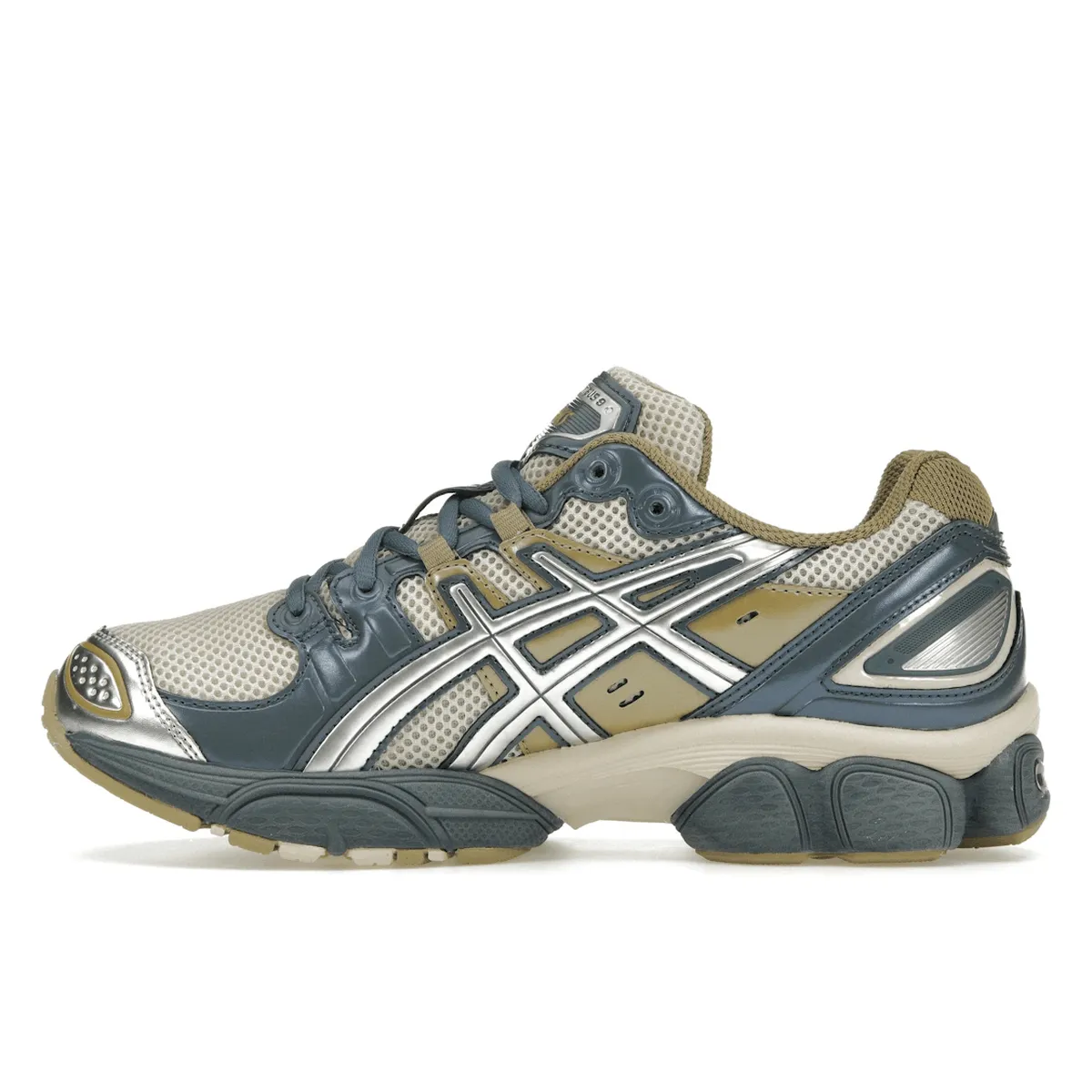 ASICS Gel-Nimbus 9 Oatmeal Ironclad Mirror-Finish
