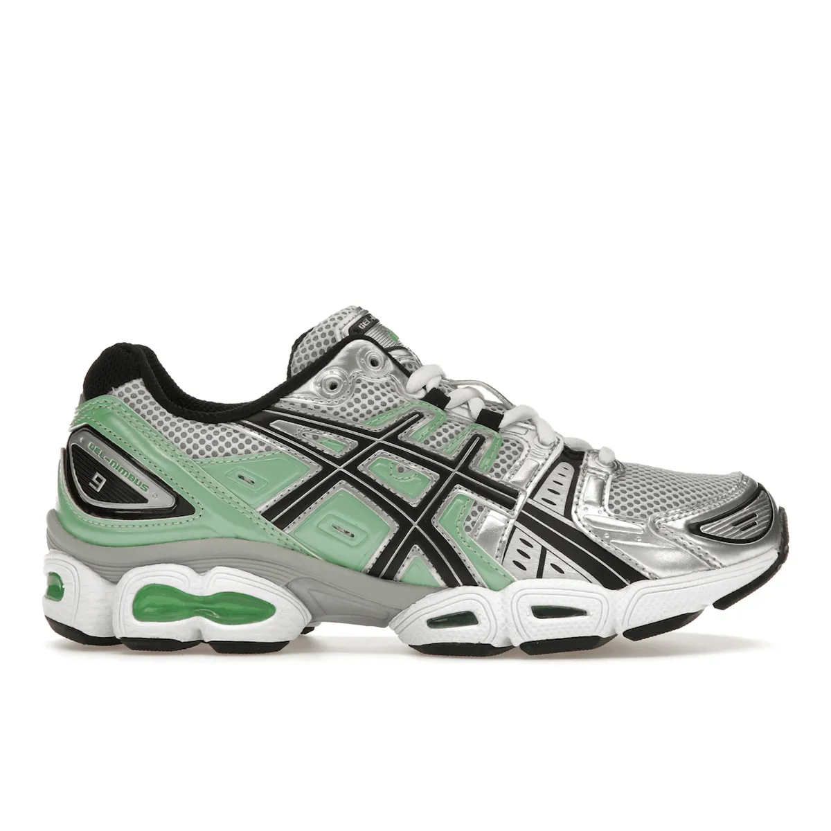 ASICS Gel-Nimbus 9 White Bamboo Wide toe box