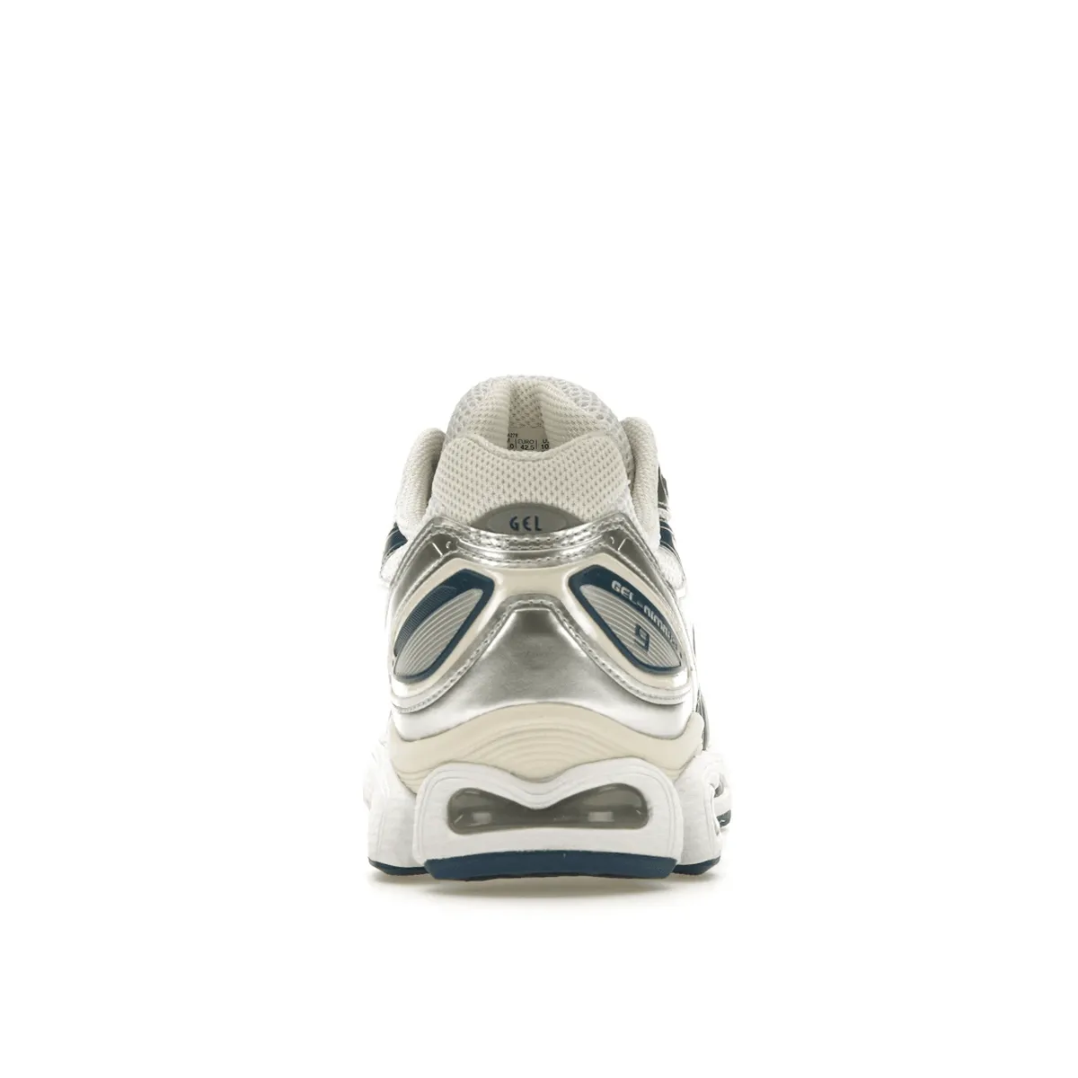 ASICS Gel-Nimbus 9 White Light Indigo wide-toe