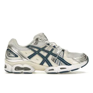 ASICS Gel-Nimbus 9 White Light Indigo Step Light Fast pace