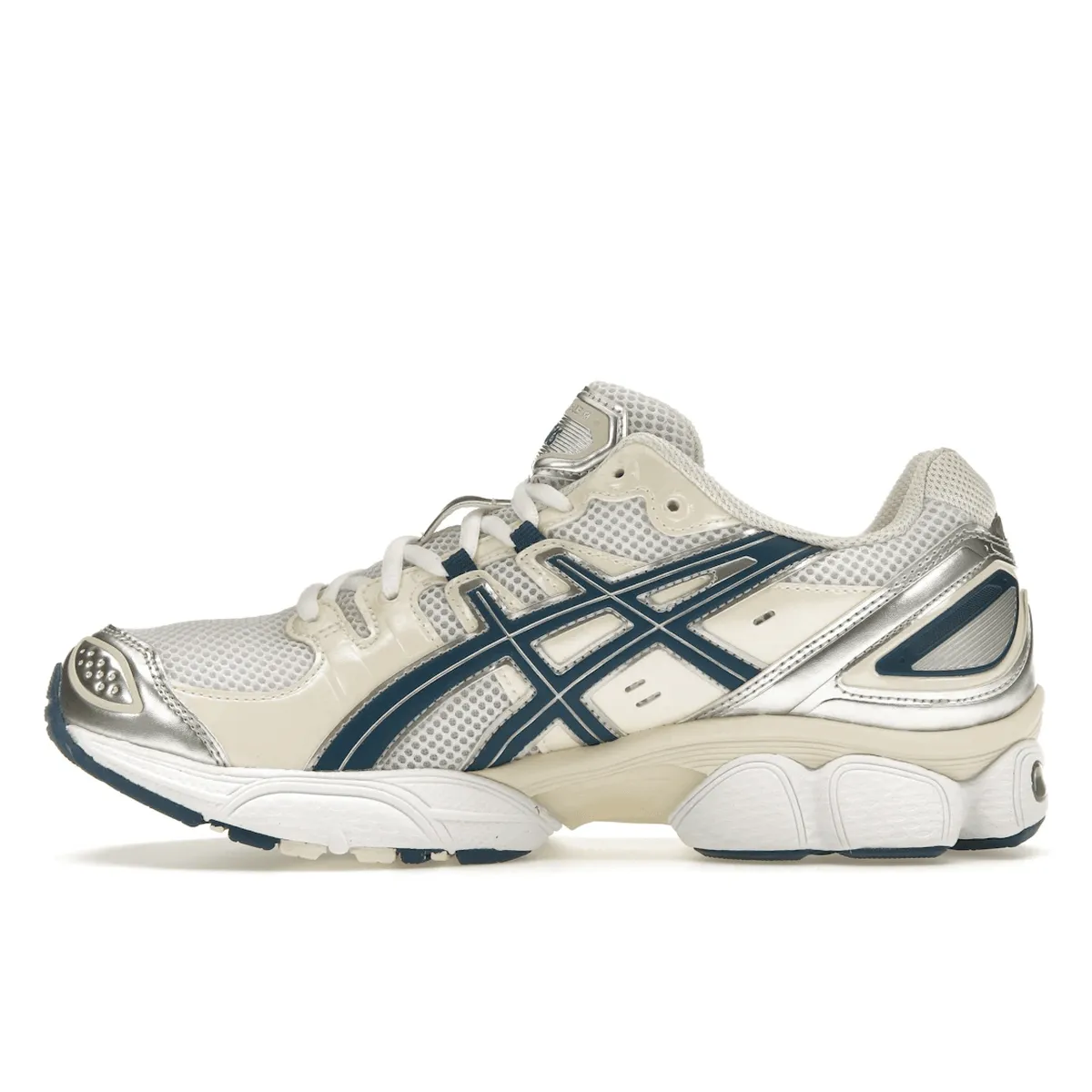 ASICS Gel-Nimbus 9 White Light Indigo wide-toe