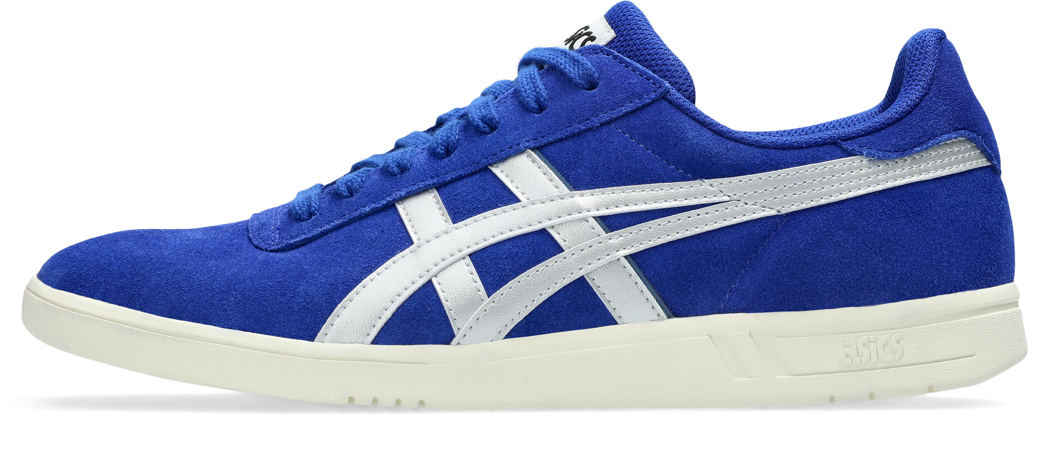 Asics Gel-Vickka Pro Shoe - Prussian Blue/Silver Sleek Appearance