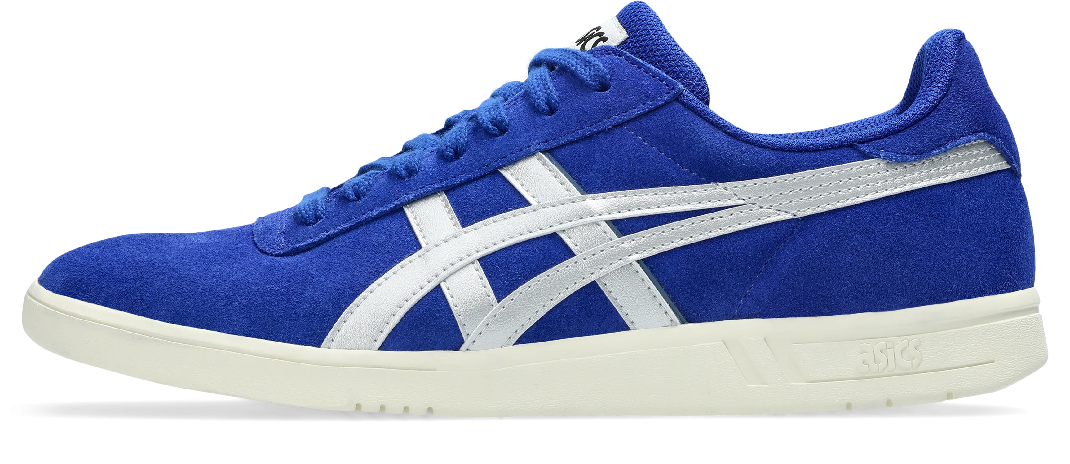Asics Gel-Vickka Pro Shoe - Prussian Blue/Silver Sleek Appearance