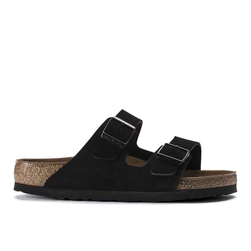 Birkenstock Arizona BS Suede - Black Color-Fade