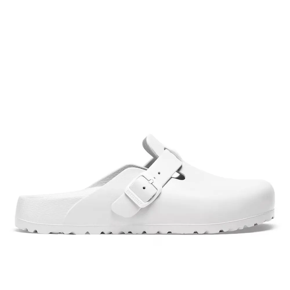 Birkenstock Boston EVA - White Square-Toe