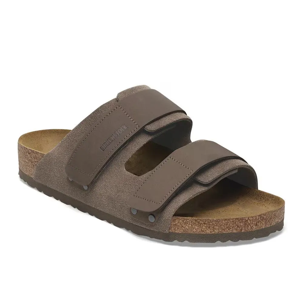 Birkenstock Uji "Concrete Gray" Round-toe
