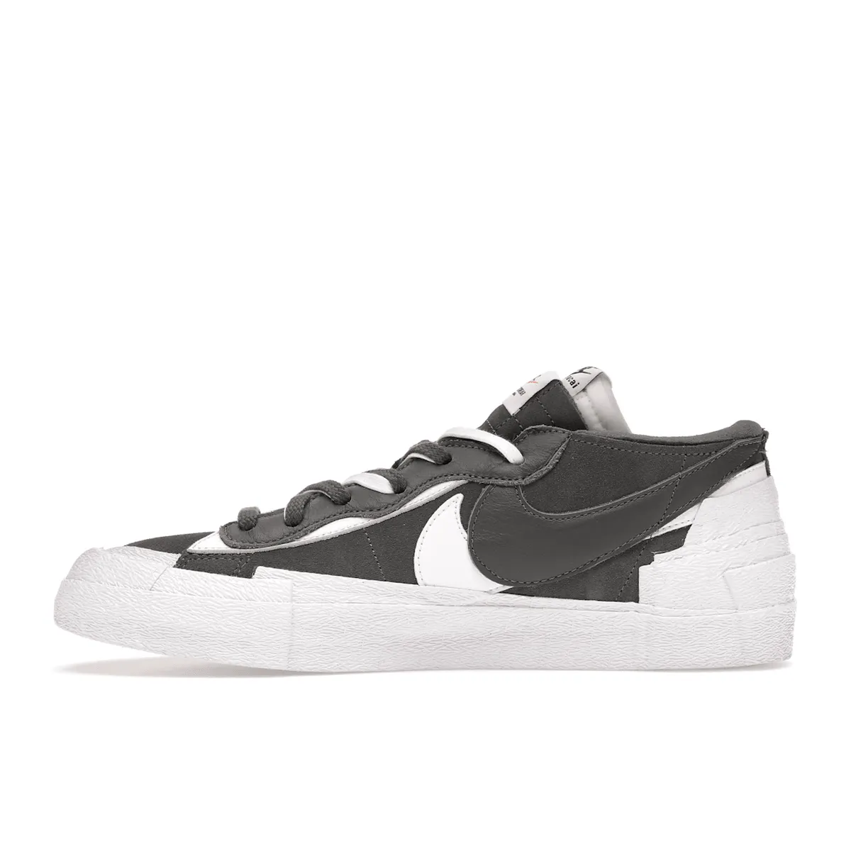 Blazer Low X Sacai Iron Grey Quick Step-On Glide Layer