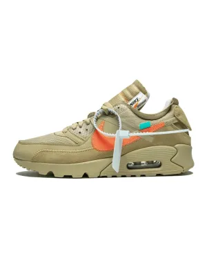 Nike Air Max 90 Off-White Desert Ore running in a cave area shoes running in rural areas