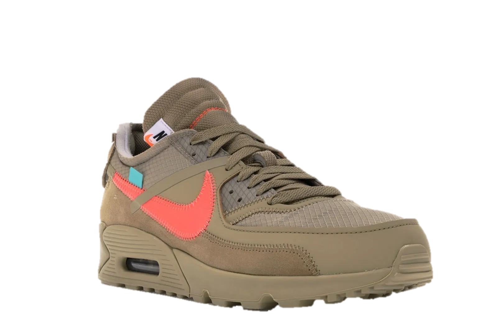 Bold colors Nike Air Max 90 Off-White Desert Ore