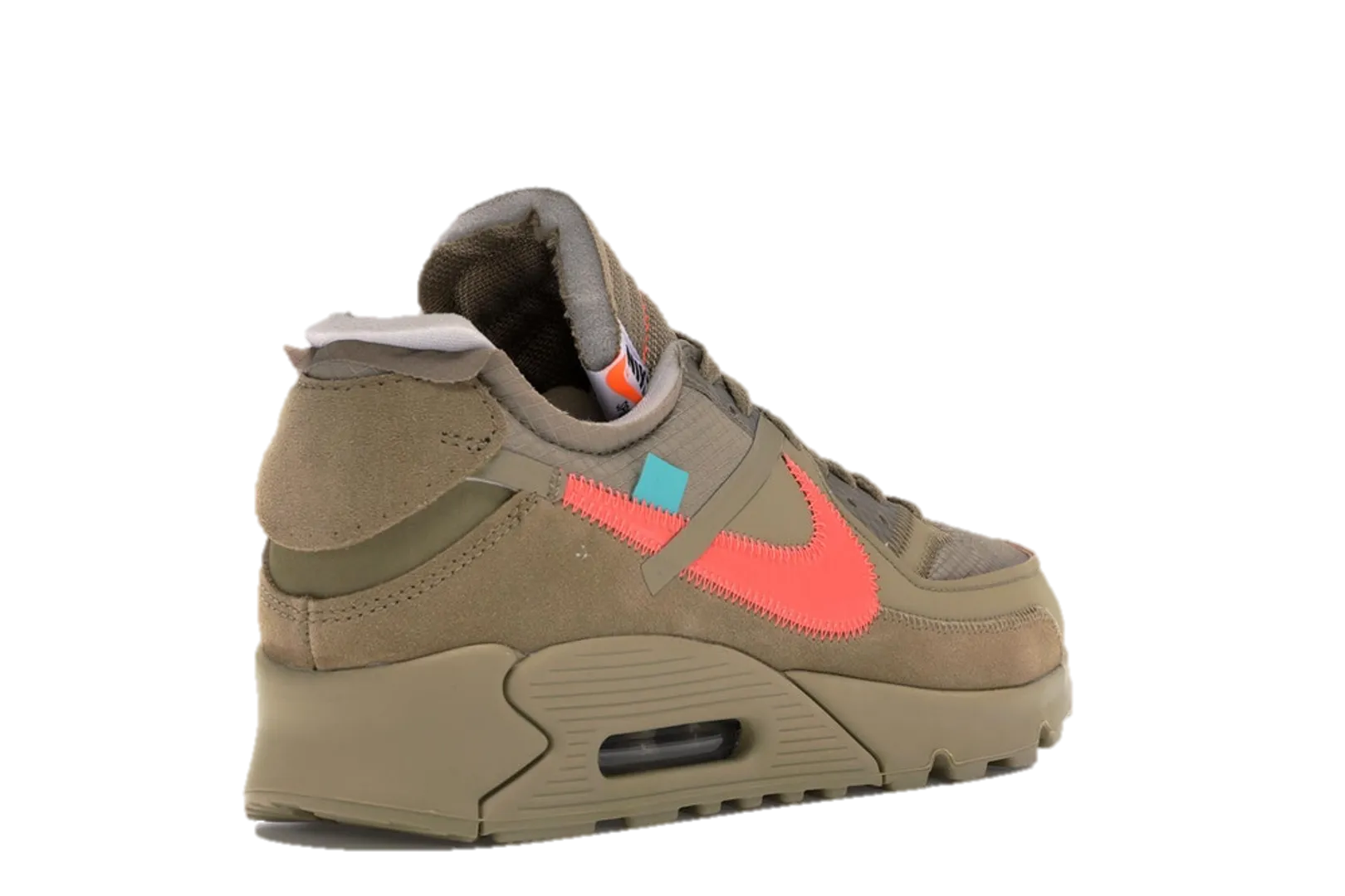 Bold colors Nike Air Max 90 Off-White Desert Ore