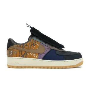 Air Force 1 Low Travis Scott Cactus Jack Evening Look Heel Glow