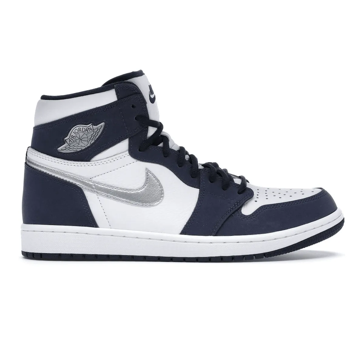 Air Jordan 1 Retro High CO Japan Midnight Navy Fast Transition Slip-Resistant Sole