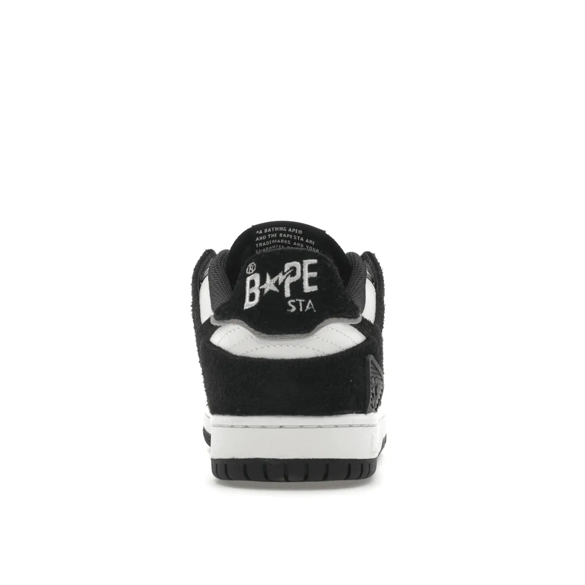 Braided A Bathing Ape Bape SK8 Sta Black Suede