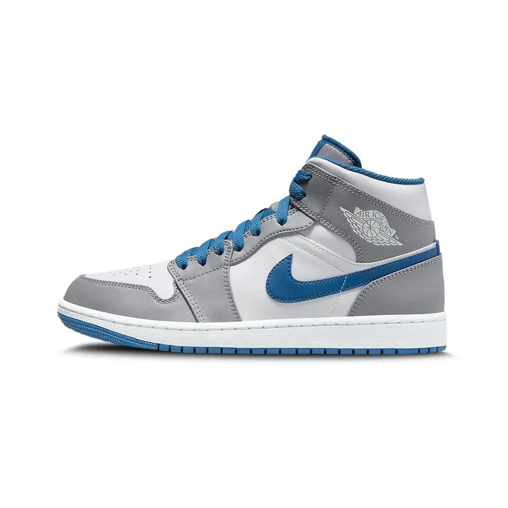 Breathable Air Jordan 1 Mid True Blue