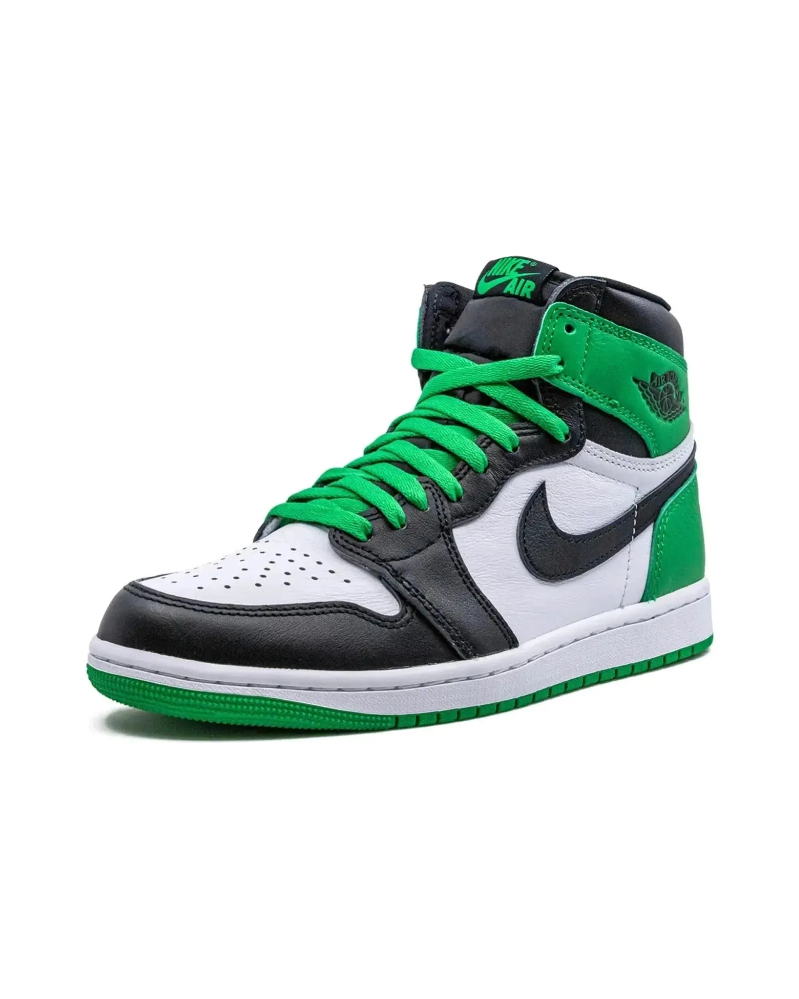 Breathable Ease Nike Air Jordan 1 Retro High OG Lucky Green