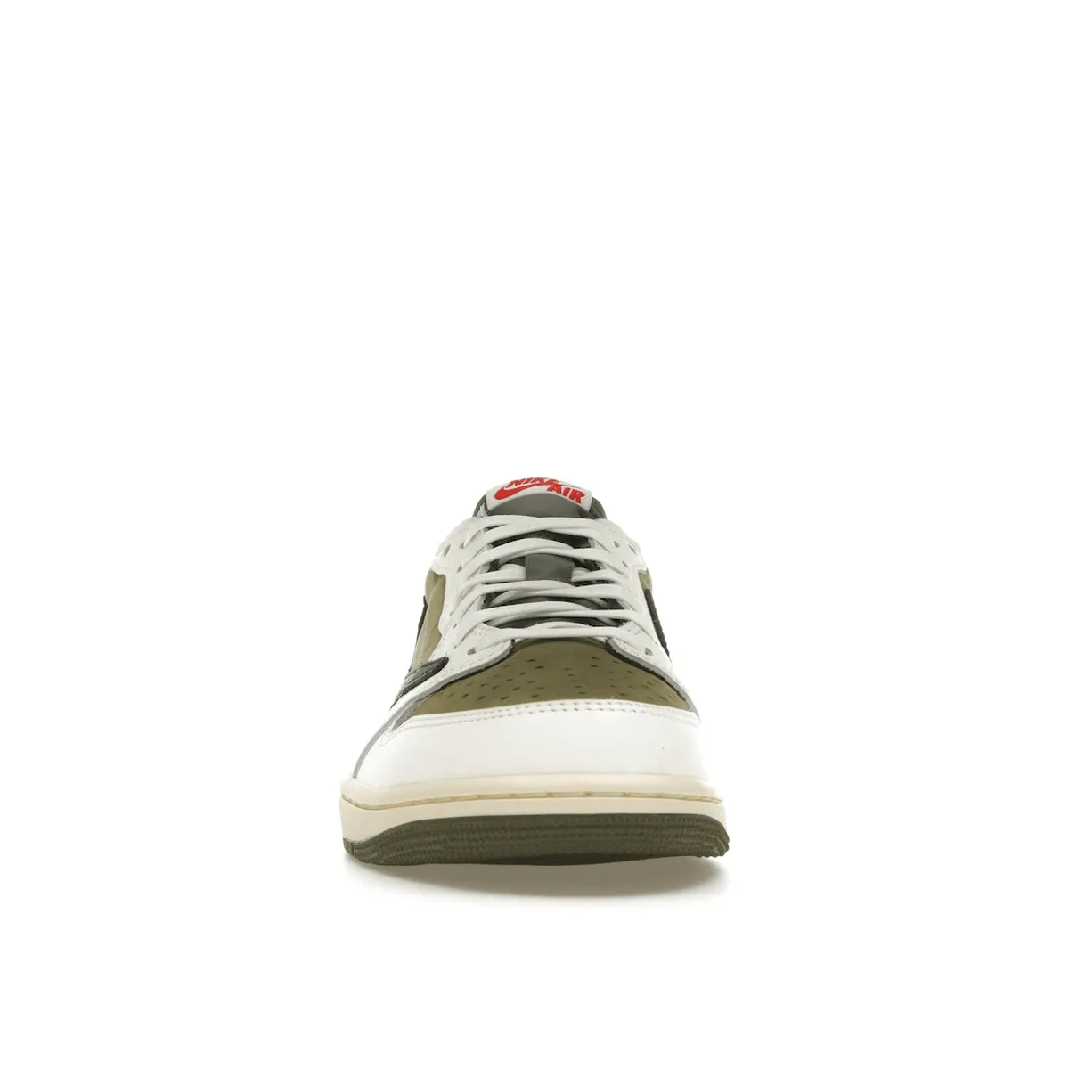 Breathable Material Nike Air Jordan 1 Retro Low OG SP Travis Scott Medium Olive