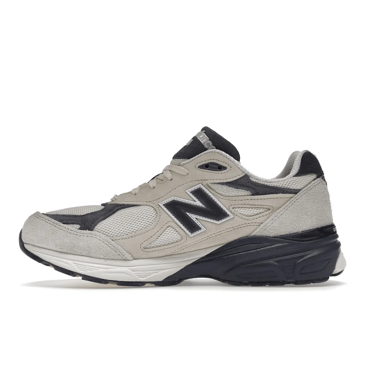 Breathable material tech New Balance 990v3 MiUSA Teddy Santis Moonbeam