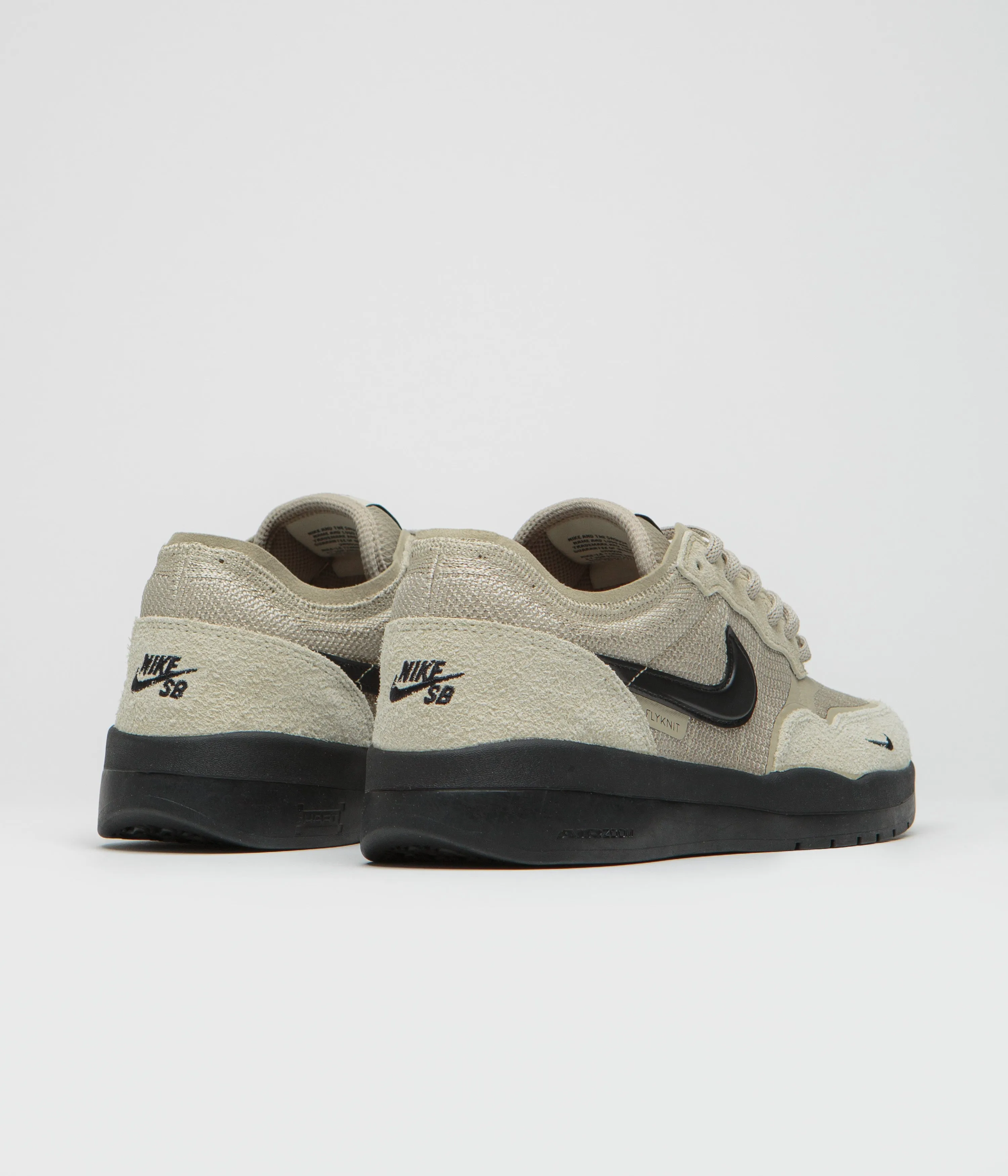 Nike SB PS8 Shoes in Light Khaki and Black and Desert Khaki - Black