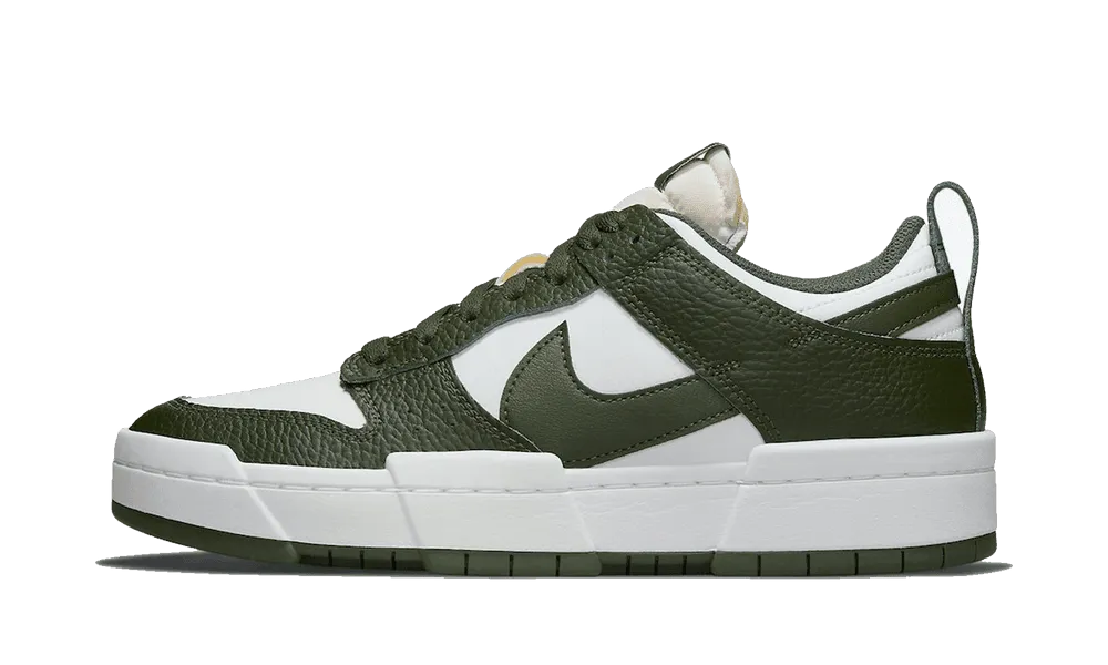 Breathable Upper Dunk Low Disrupt Dark Green