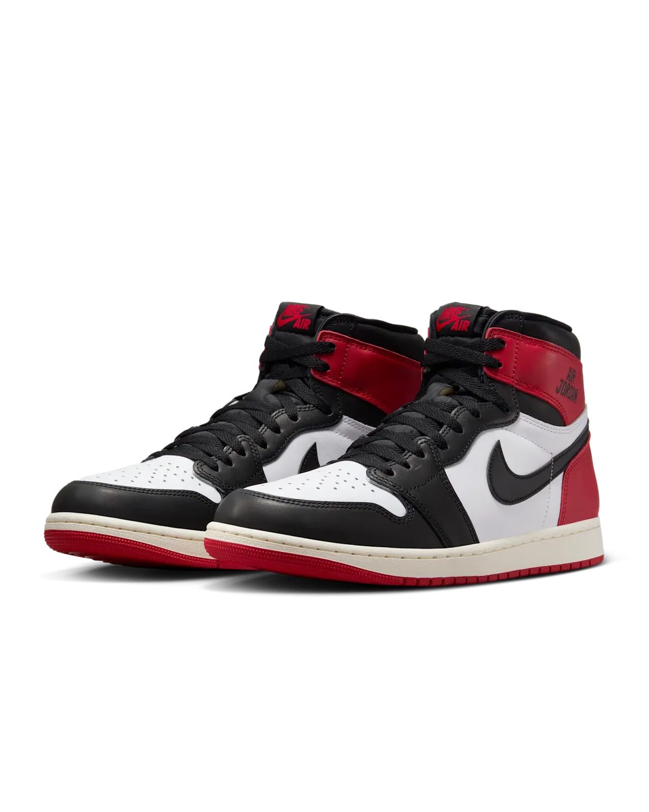 Built-in wear Air Jordan 1 High OG 'Black toe Reimagined' 2025