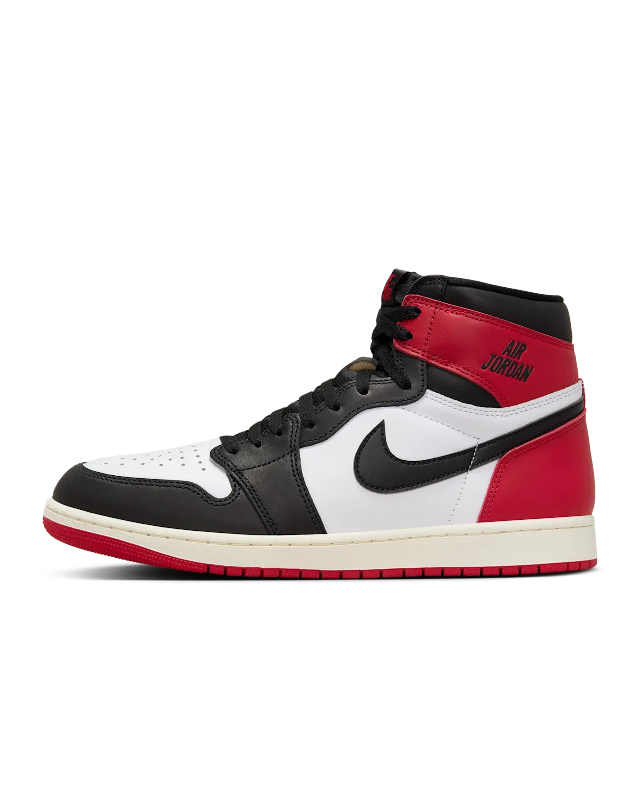 Built-in wear Air Jordan 1 High OG 'Black toe Reimagined' 2025