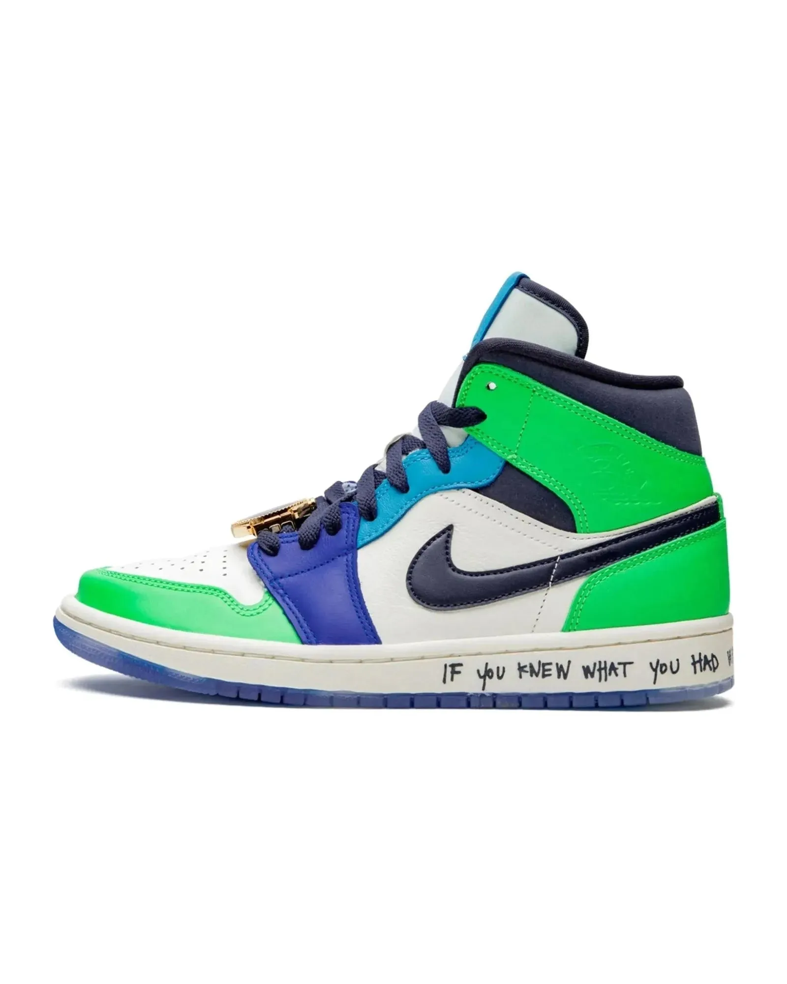 Nike Air Jordan 1 Mid SE Fearless Melody Ehsani Weekend Hikes Foot Fit