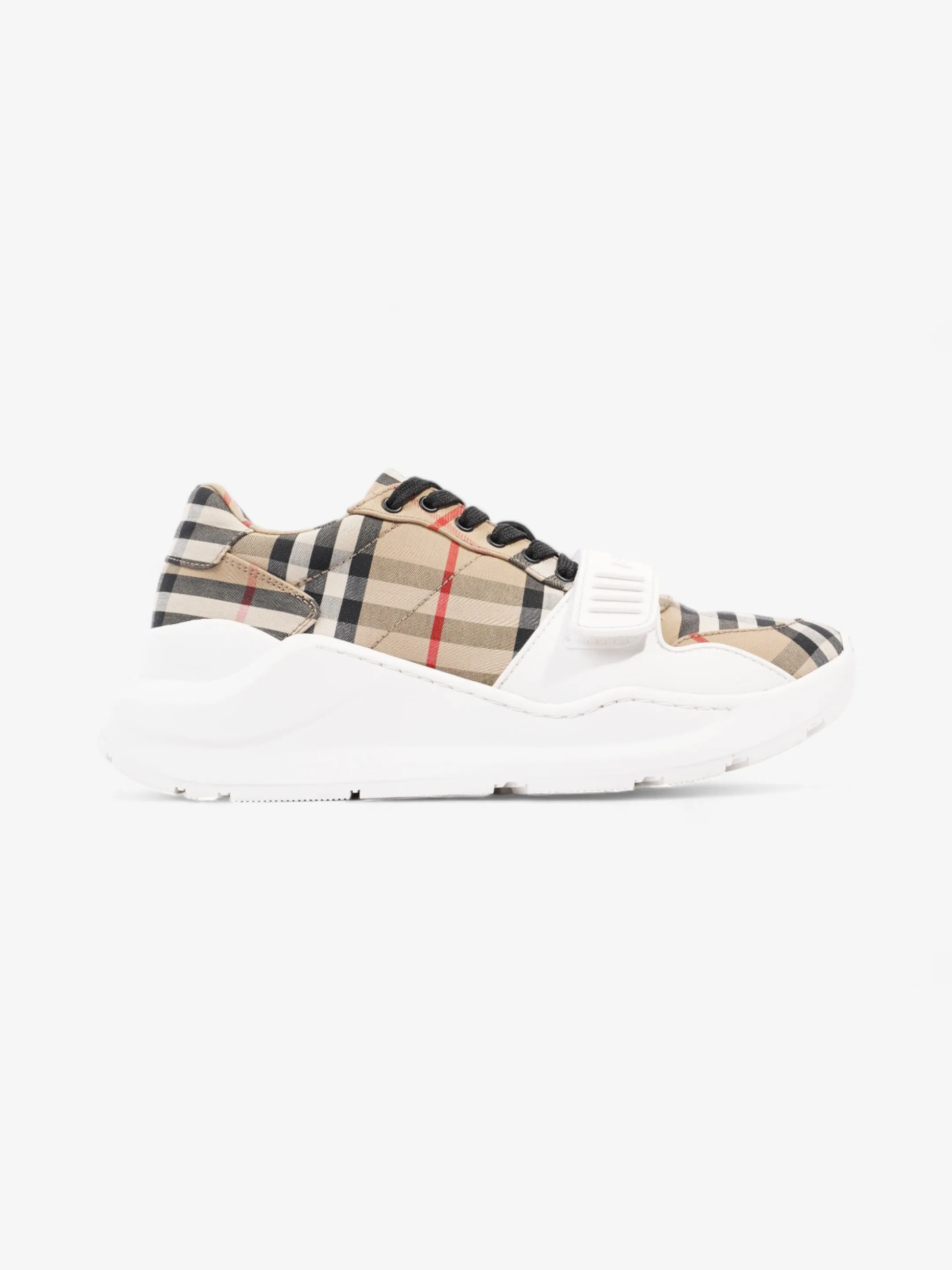 Burberry Regis Sneaker Archive Beige Cotton EU 37 UK 4 Urban Flex