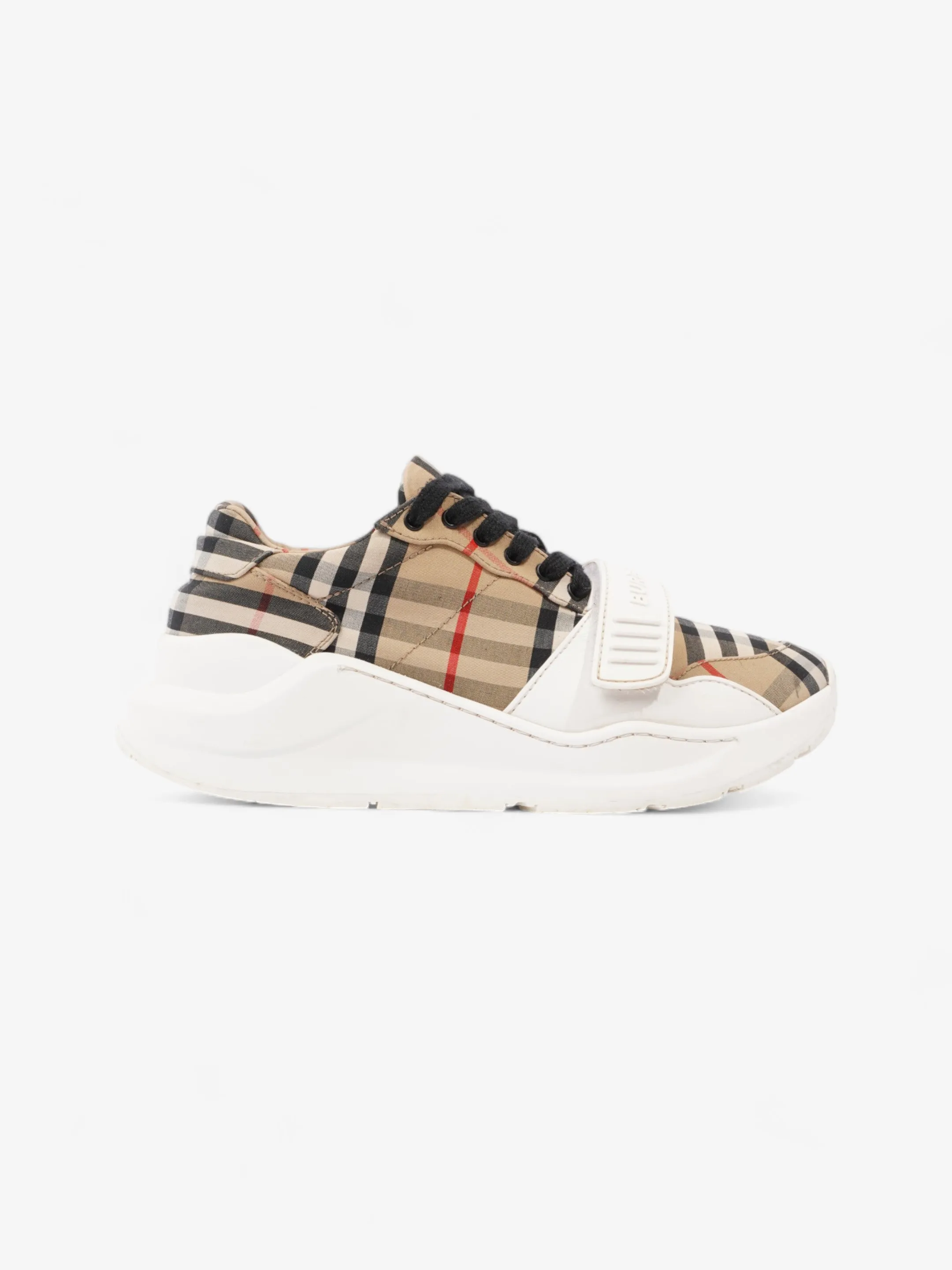 Burberry Regis Sneaker Archive Beige / White Cotton EU 38.5 UK 5.5 Built-In Support