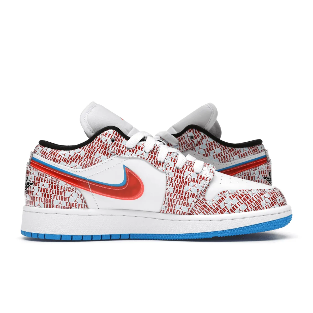 Canvas Air Jordan 1 Low Take Flight