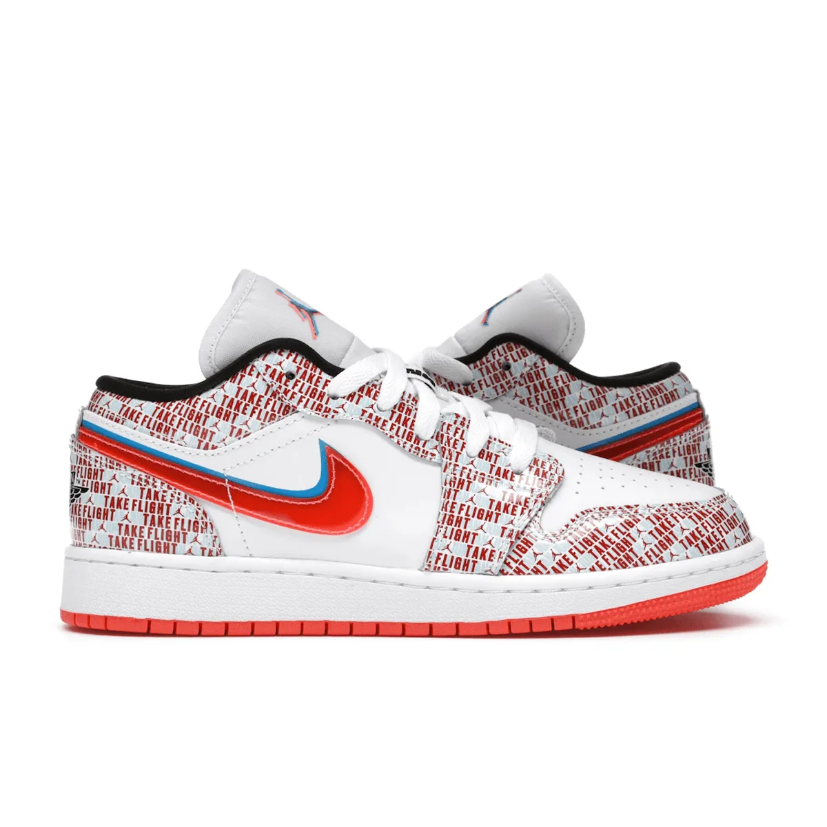 Canvas Air Jordan 1 Low Take Flight