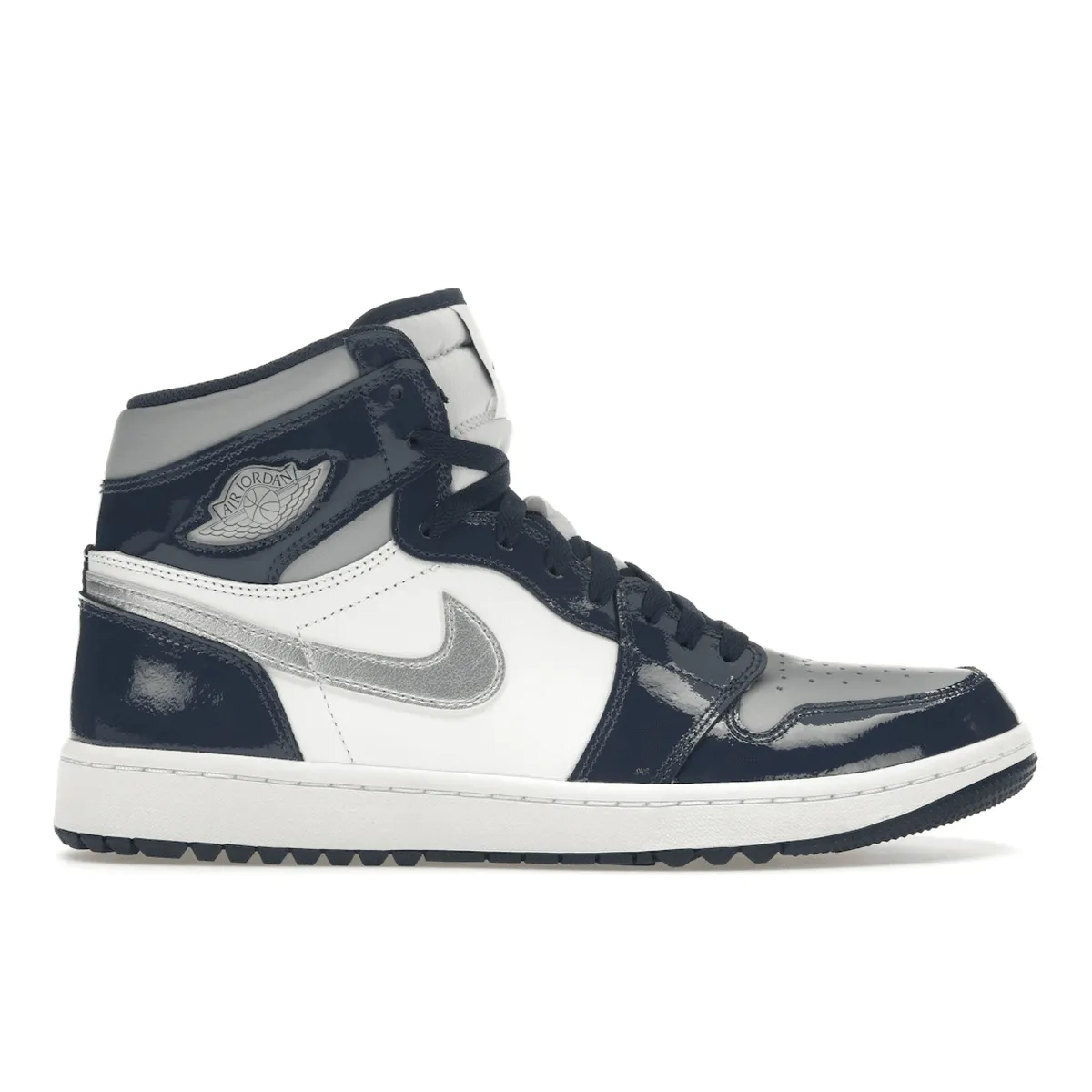 Air Jordan 1 Retro High Golf Patent Midnight Navy Effortless Comfort