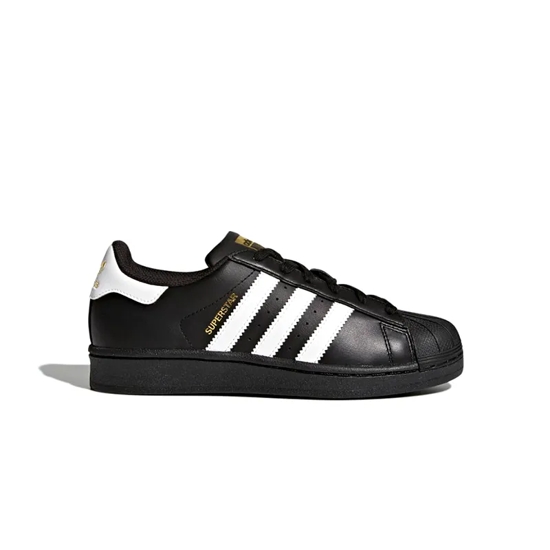 Carved-Heel [B23642] Adidas Superstar Big Kids'(GS) Shoes