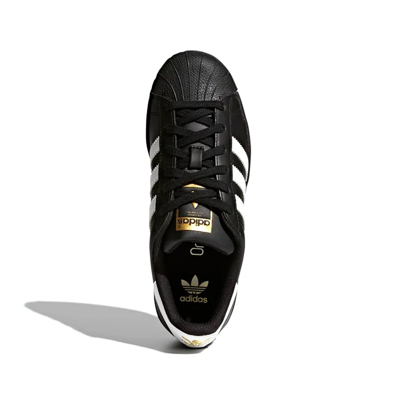 Carved-Heel [B23642] Adidas Superstar Big Kids'(GS) Shoes