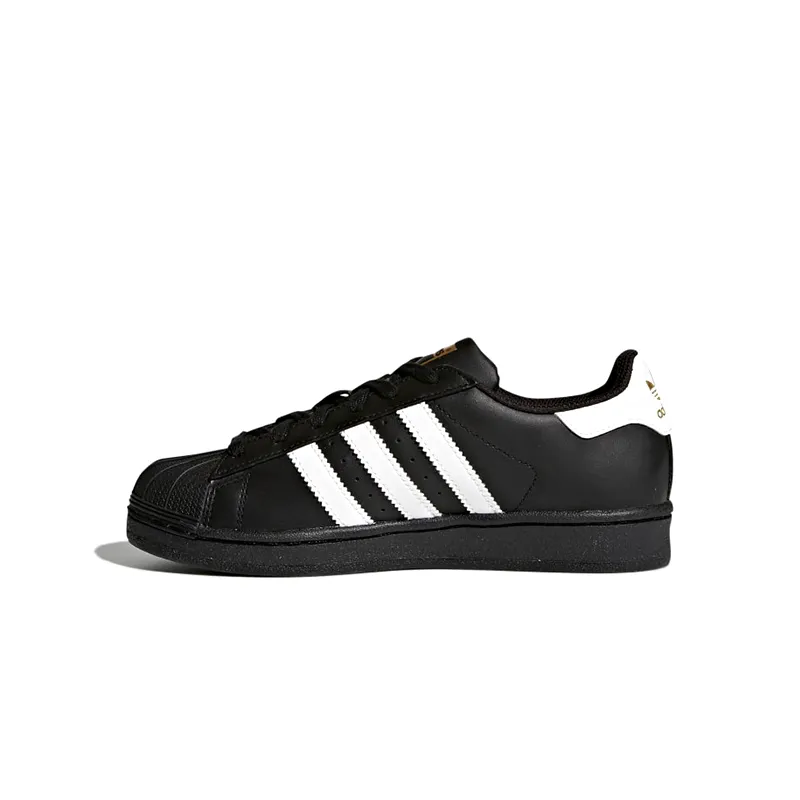 Carved-Heel [B23642] Adidas Superstar Big Kids'(GS) Shoes