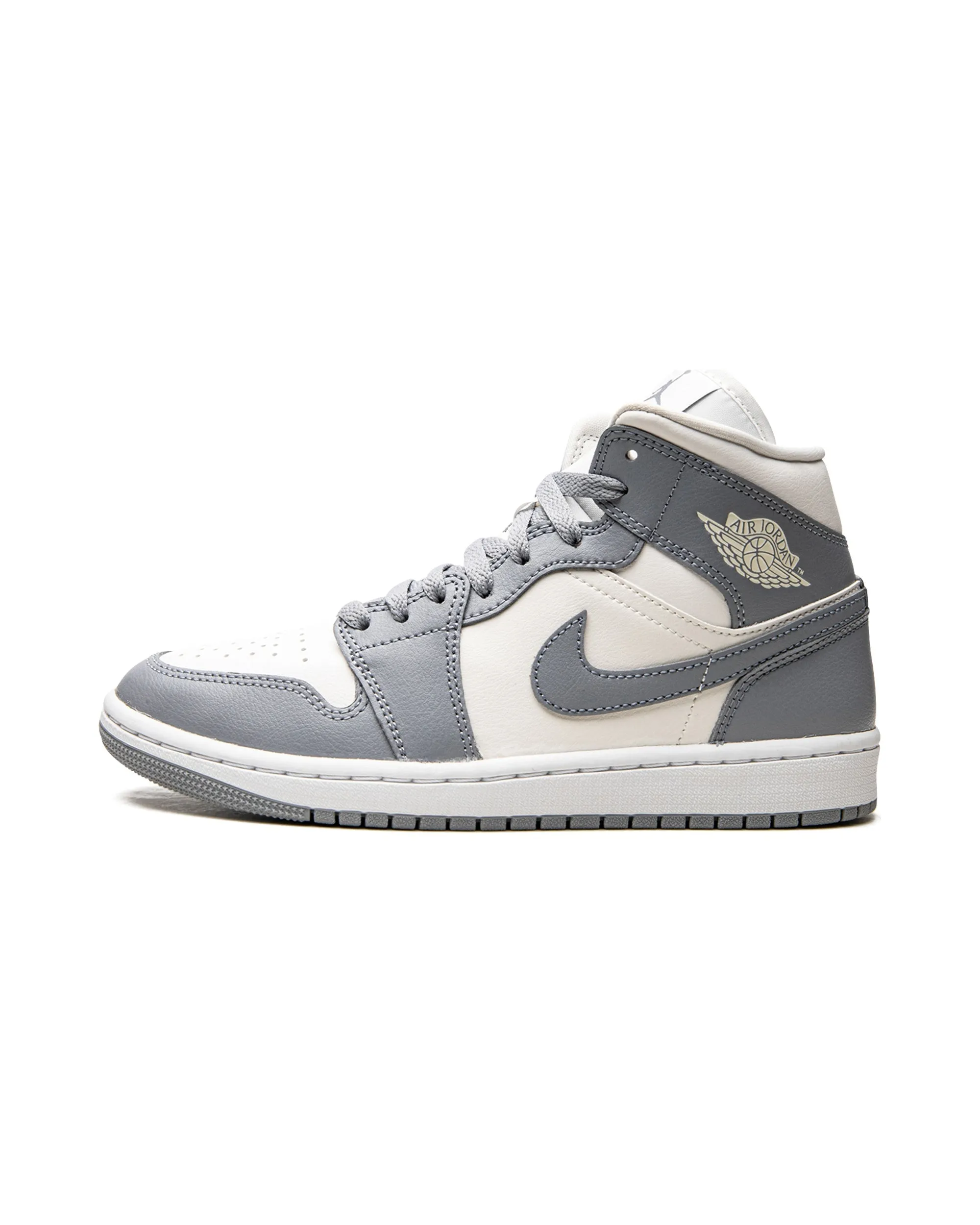 Casual arch Jordan 1 Mid Wolf Grey Aluminum (Women's)