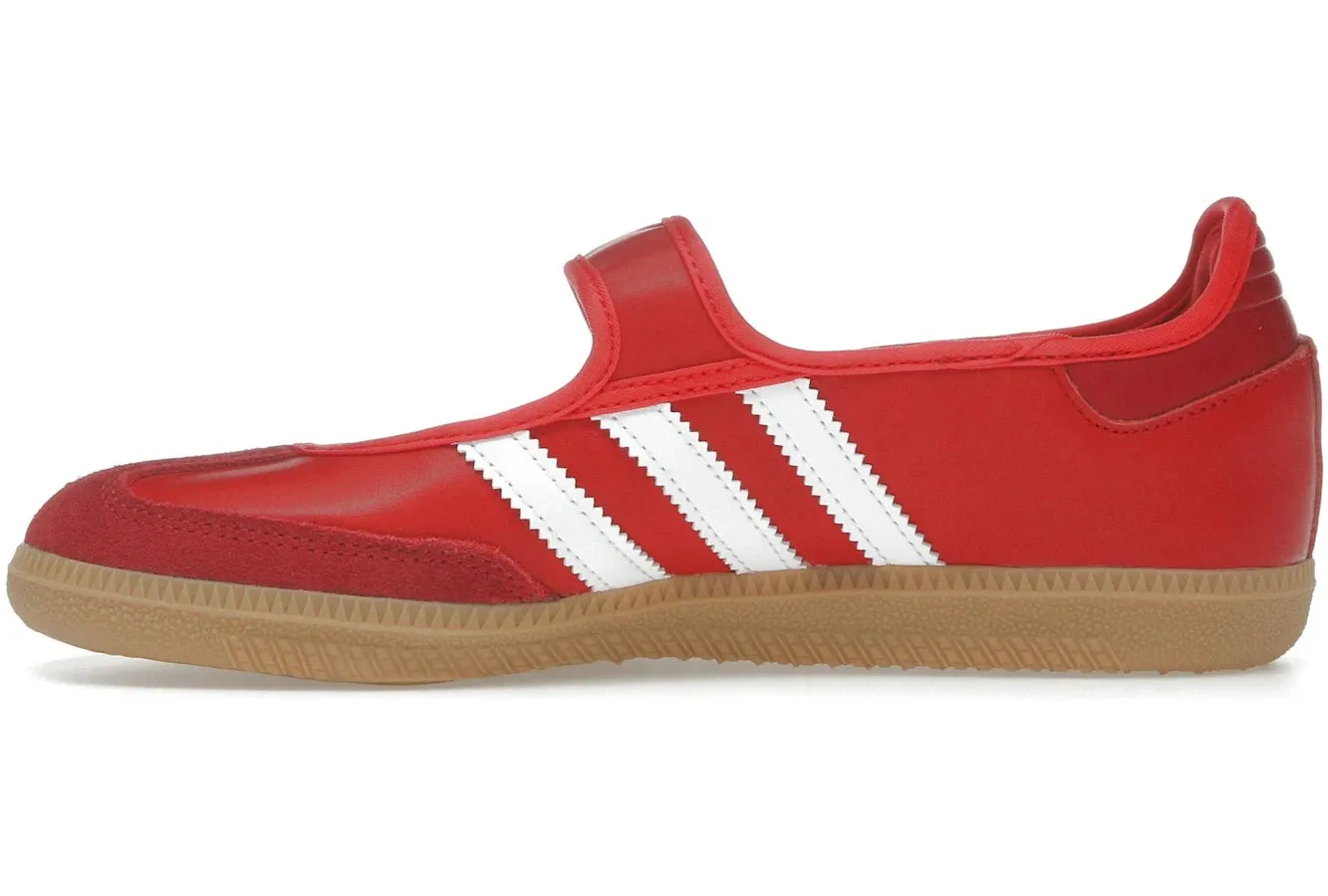 Casual Comfort Adidas Samba Jane Scarlet White Gum