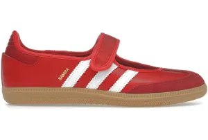 Travel Ready Speed Performance Fit Adidas Samba Jane Scarlet White Gum