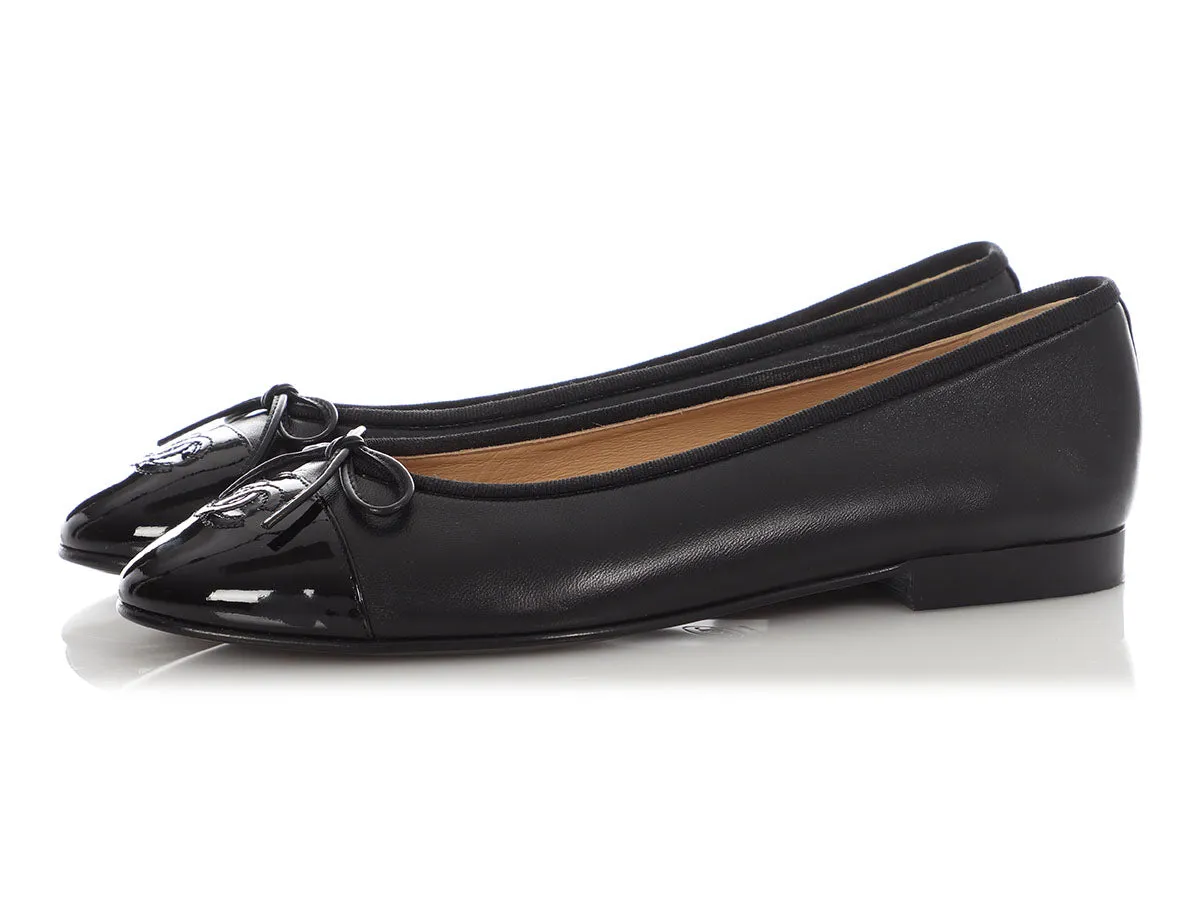 Chanel Black Ballet Flats Easy to Wear