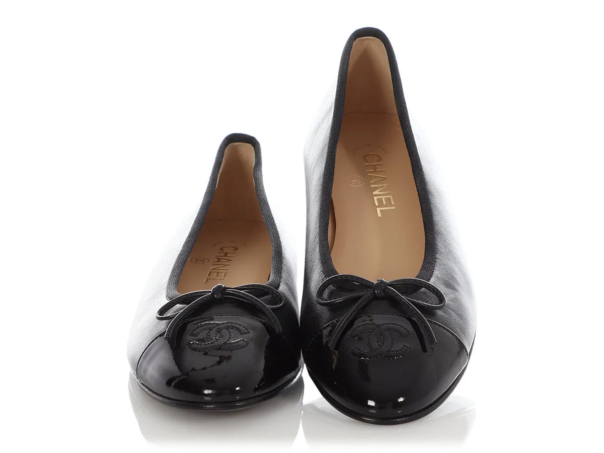 Chanel Black Ballet Flats Easy to Wear